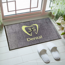 Custom logo door entrance  mat Amazon hot sales printed logo floor indoor mat